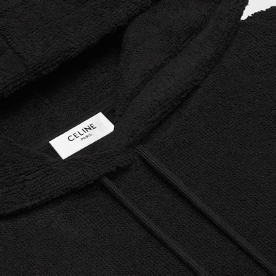 mercy celine ebony private|CELINE LOOSE HOODIE IN COTTON TERRY.